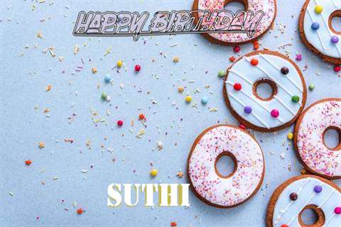 Happy Birthday Suthi Cake Image