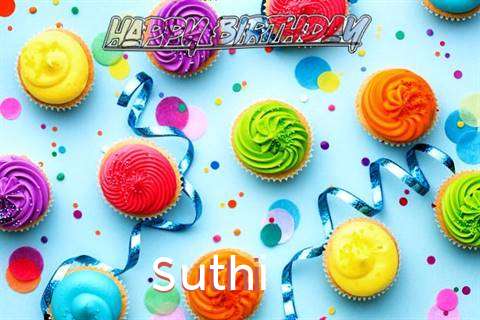 Happy Birthday Cake for Suthi