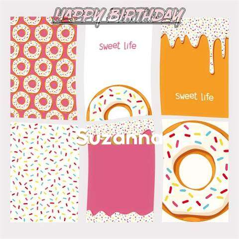 Happy Birthday Cake for Suzanna