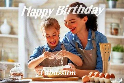 Birthday Wishes with Images of Tabassum