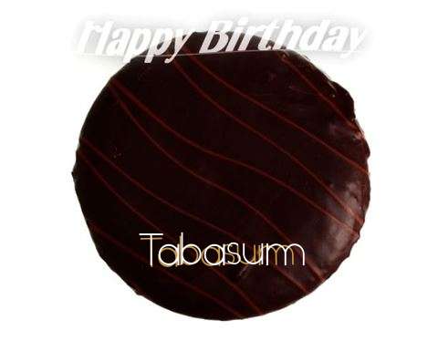 Birthday Wishes with Images of Tabasum