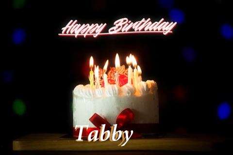 Birthday Wishes with Images of Tabby