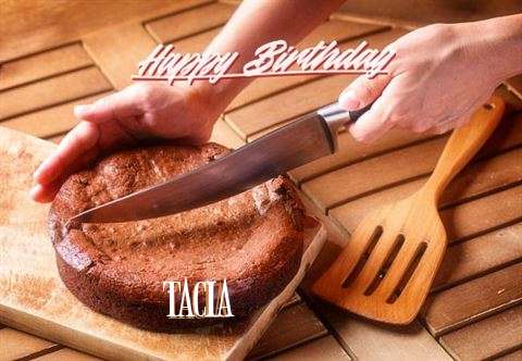 Happy Birthday Tacia Cake Image