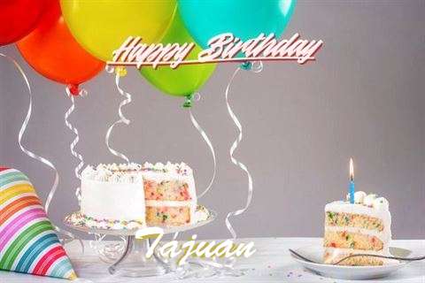 Happy Birthday Cake for Tajuan
