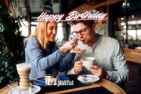 Happy Birthday Tajuana Cake Image