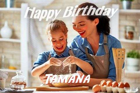 Birthday Wishes with Images of Tamana