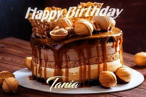 Happy Birthday Wishes for Tania