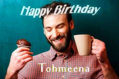 Happy Birthday Tohmeena Cake Image