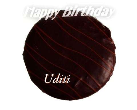 Birthday Wishes with Images of Uditi