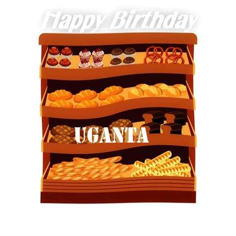 Happy Birthday Cake for Uganta