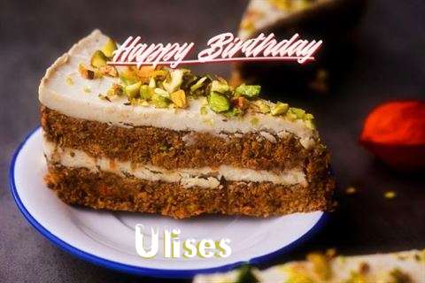 Happy Birthday Ulises Cake Image