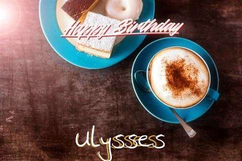 Happy Birthday to You Ulysses
