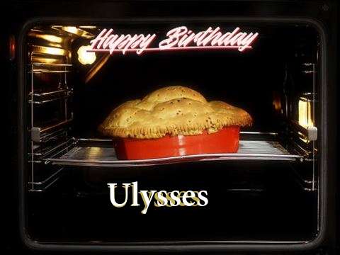 Happy Birthday Cake for Ulysses