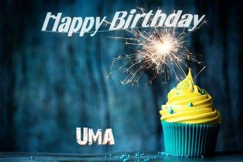Happy Birthday Uma Cake Image