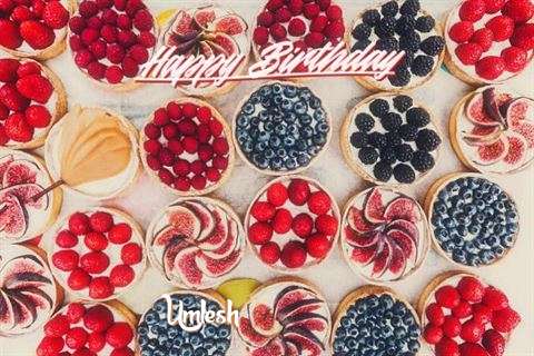 Happy Birthday Umlesh Cake Image