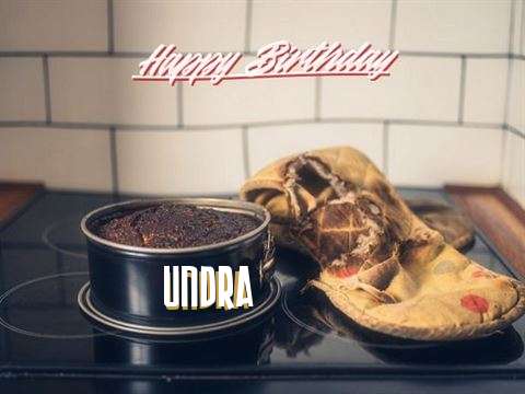 Happy Birthday Undra Cake Image