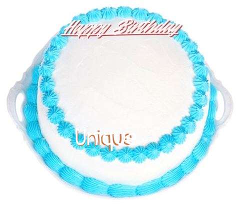 Happy Birthday Cake for Unique