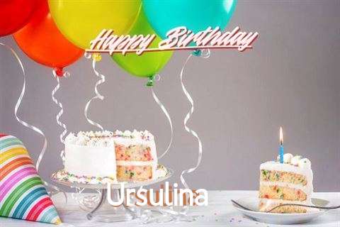 Happy Birthday Cake for Ursulina