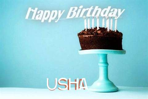 Birthday Wishes with Images of Usha