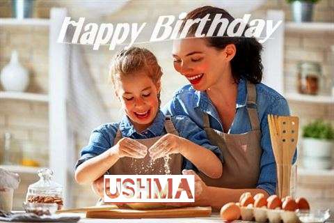 Birthday Wishes with Images of Ushma