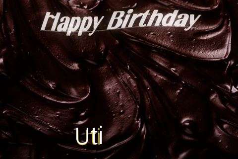 Happy Birthday Uti Cake Image