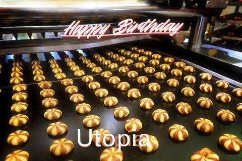 Happy Birthday Cake for Utopia