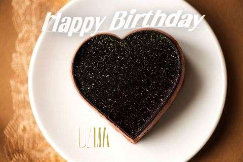 Happy Birthday Uzma Cake Image