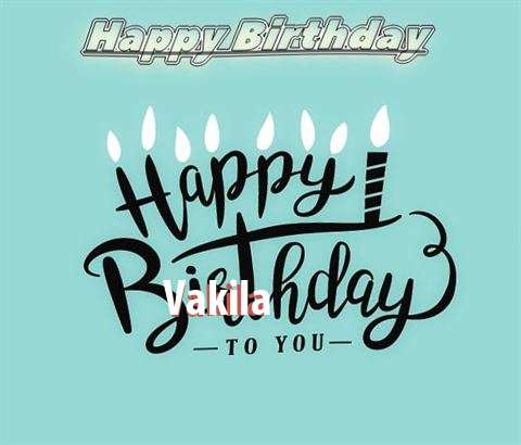 Happy Birthday Vakila