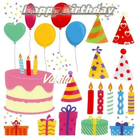 Happy Birthday Wishes for Vakila