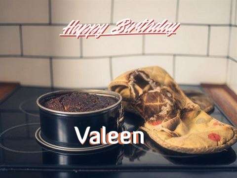 Happy Birthday Valeen Cake Image