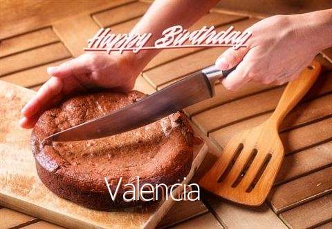 Happy Birthday Wishes for Valencia