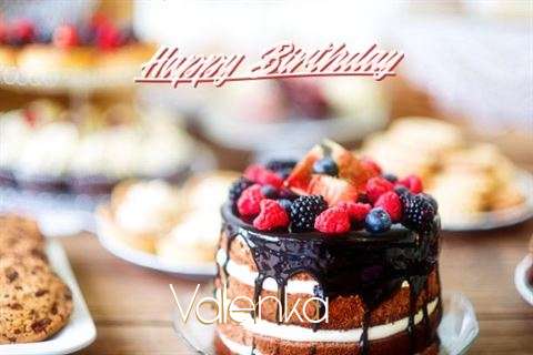 Birthday Wishes with Images of Valenka