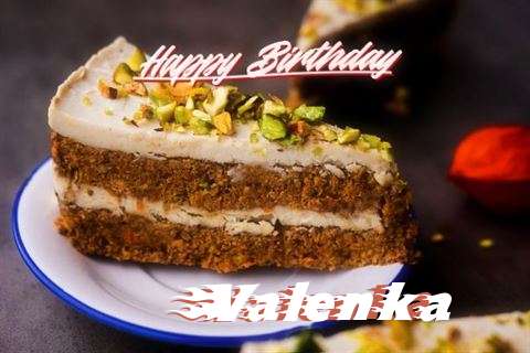 Happy Birthday Valenka Cake Image