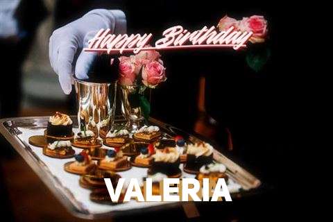 Happy Birthday Cake for Valeria