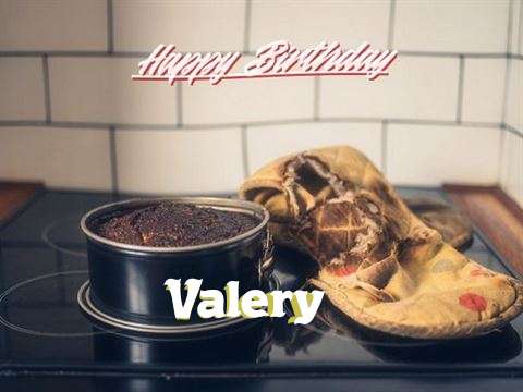 Happy Birthday Valery Cake Image