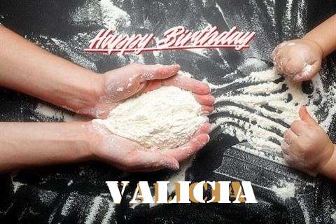 Happy Birthday Valicia Cake Image