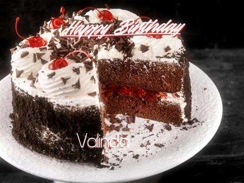 Happy Birthday Valinda Cake Image