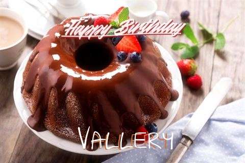 Happy Birthday Vallery Cake Image