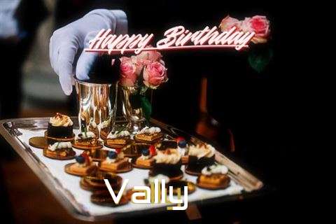 Happy Birthday Wishes for Vally