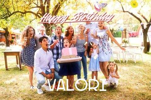 Happy Birthday Cake for Valori