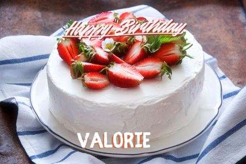 Happy Birthday Cake for Valorie