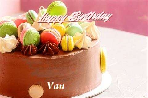 Happy Birthday Cake for Van