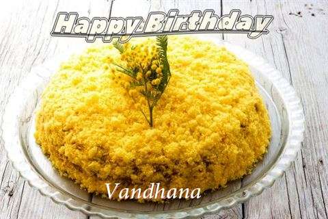 Happy Birthday Wishes for Vandhana