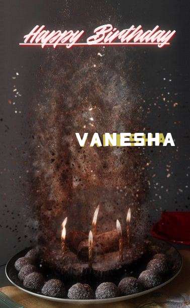Happy Birthday Cake for Vanesha