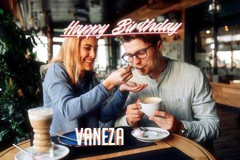 Happy Birthday Vaneza Cake Image