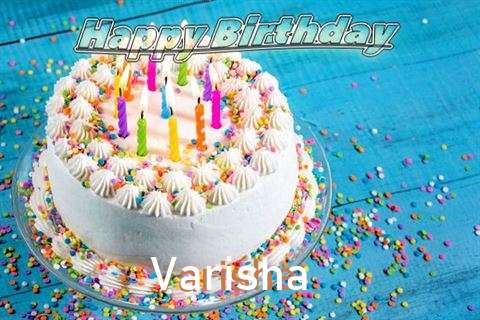 Happy Birthday Wishes for Varisha