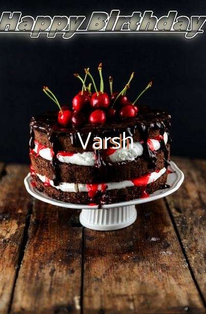 Happy Birthday Varsh