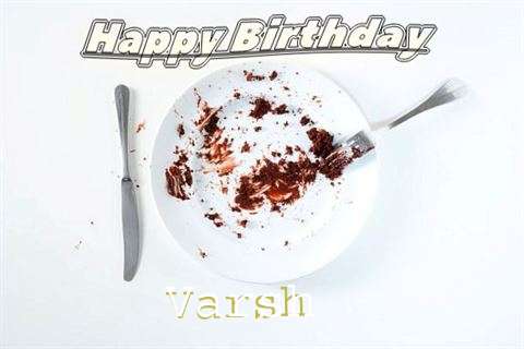Birthday Wishes with Images of Varsh