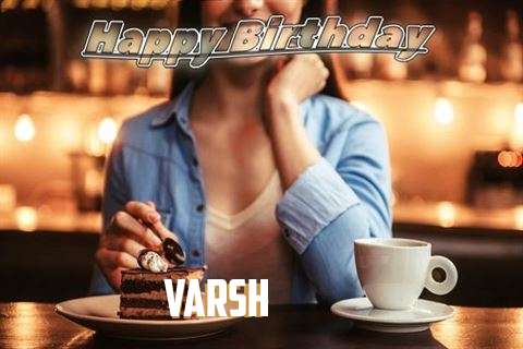 Happy Birthday Cake for Varsh