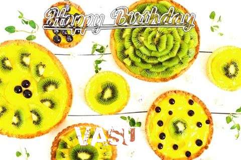 Happy Birthday Vasu Cake Image